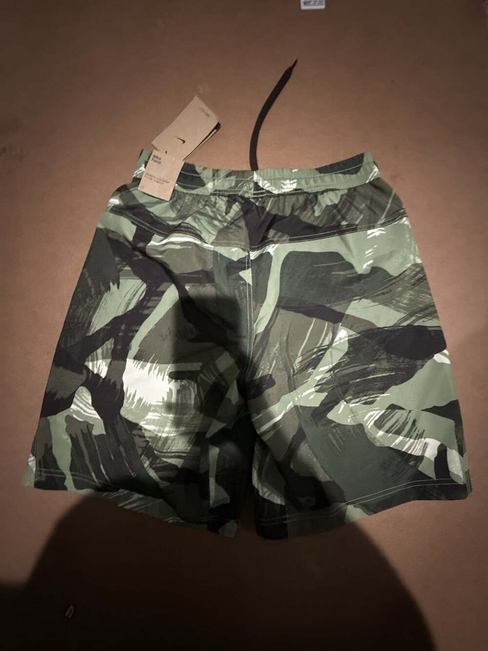 Nike Unlimited Dri-FIT Camo Shorts Size S Green